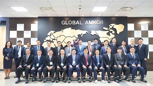 Đoàn công tác Bắc Ninh làm việc tại cơ sở công nghiệp công nghệ cao