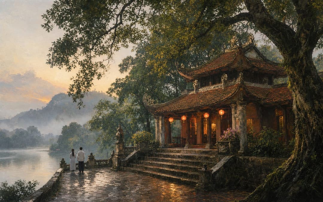 Đền Nguyệt Hồ